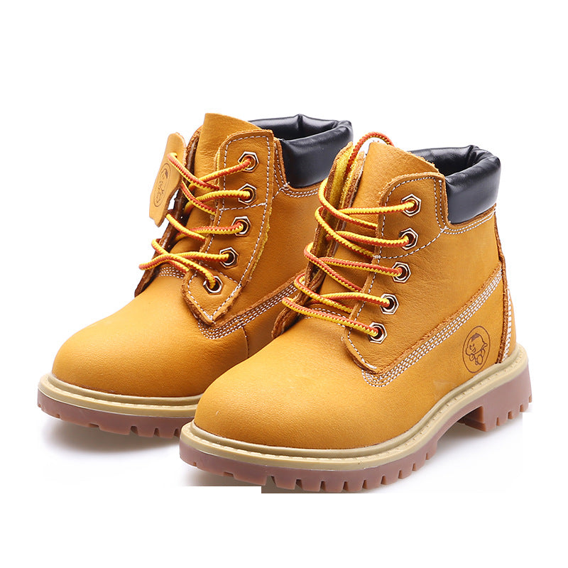 Fashion garçon et fille court parent-enfant Bottes de neige