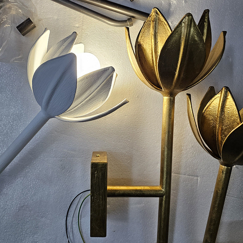 Lampe murale moderne à étrier souple