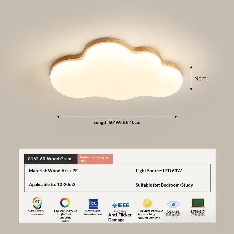 Feu de plafond en forme de nuage pour la chambre à coucher