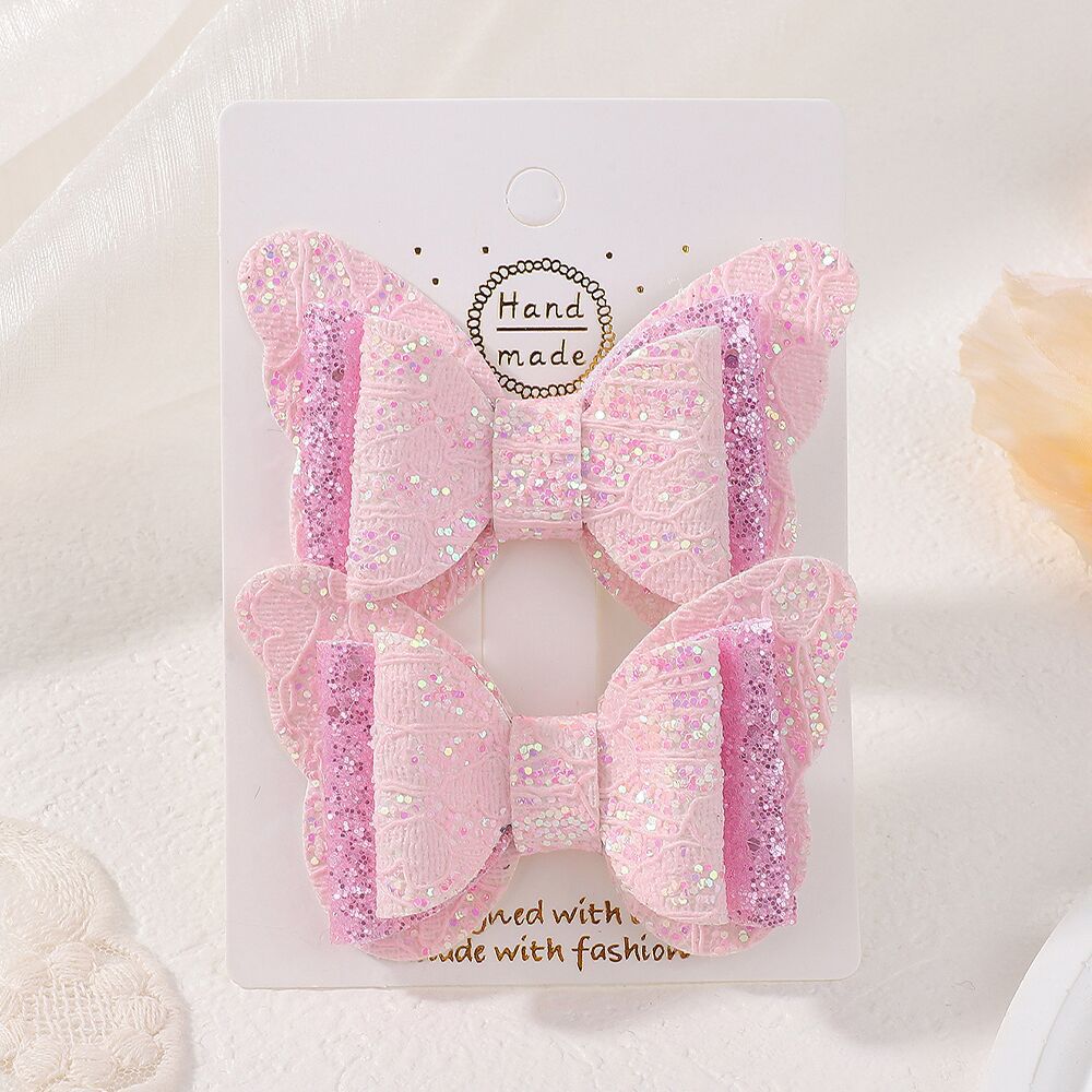Ensemble de pinces pour cheveux Bow pour enfants