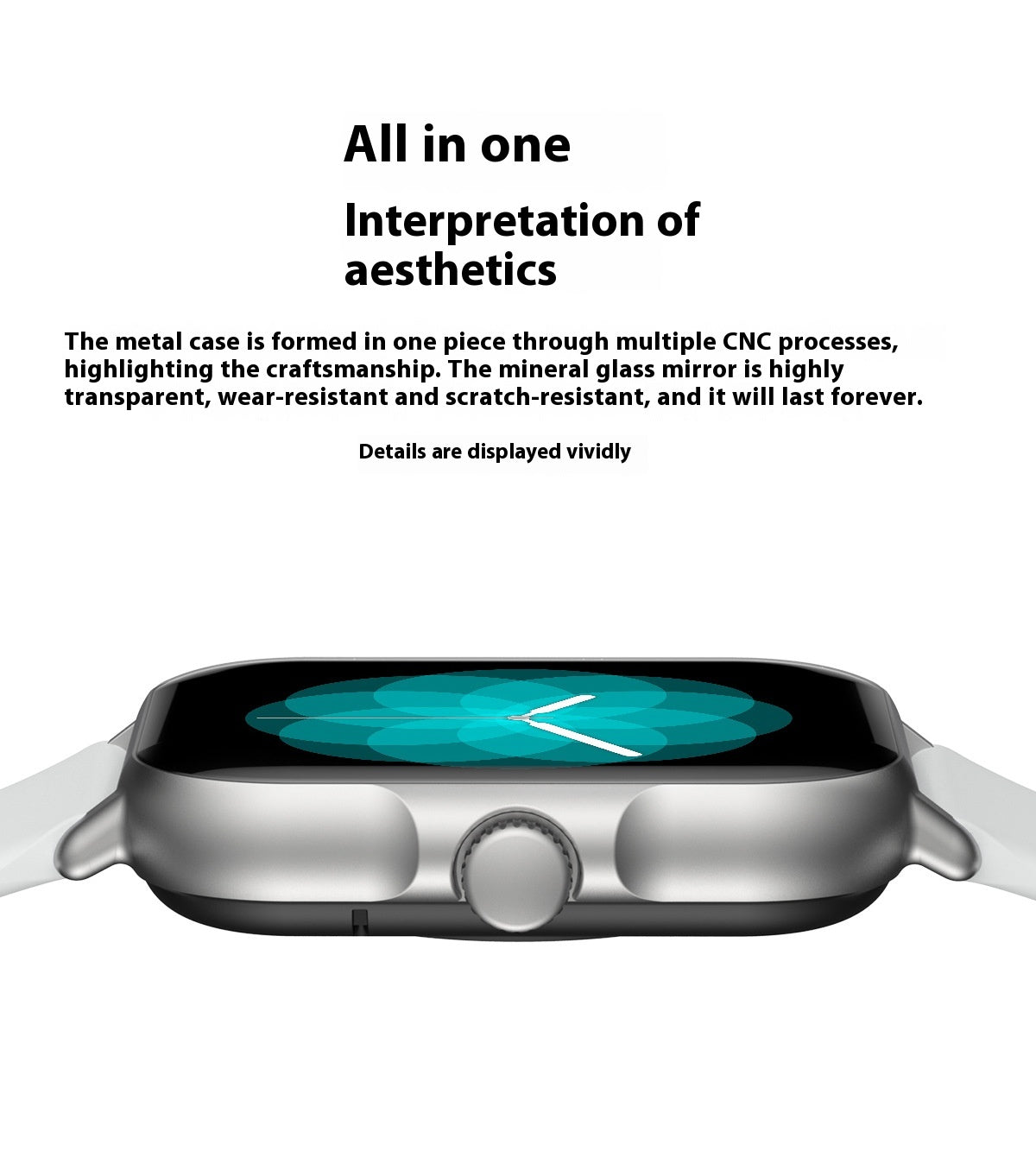 Rappel de message de montre intelligente compatible Bluetooth