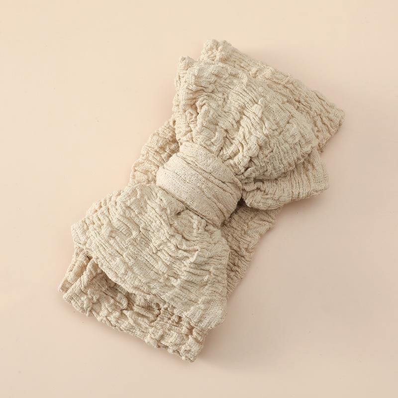 Bricolage Bowknot enfants bande de tête haute élastique