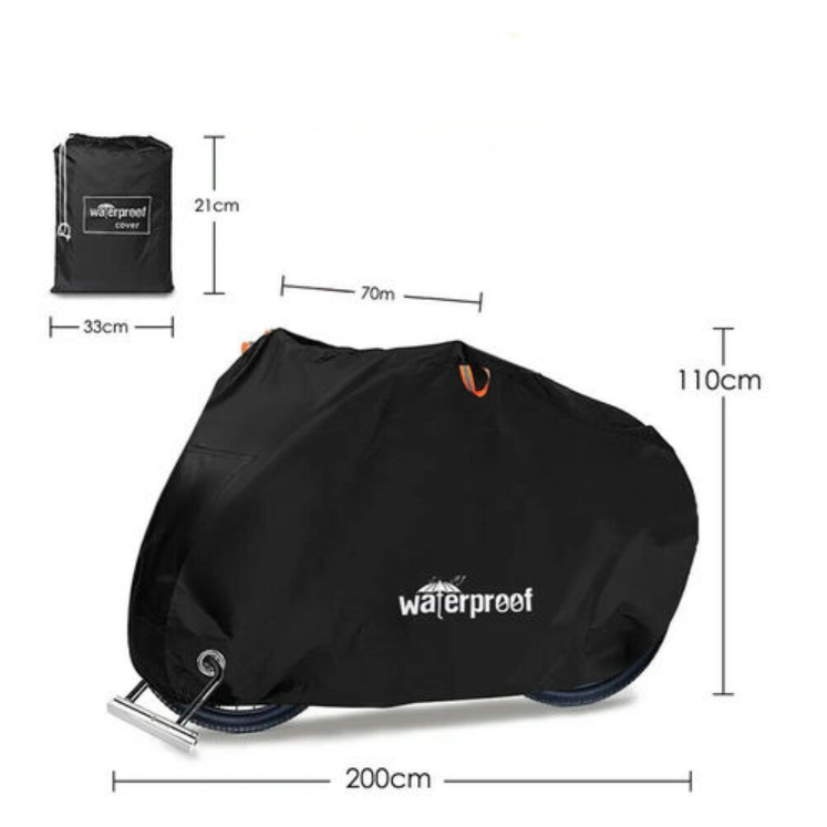 Couverture de pluie de vélo de vélo de montagne étanche