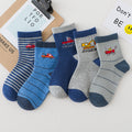 Chaussettes de caricature garçon printemps et automne en coton