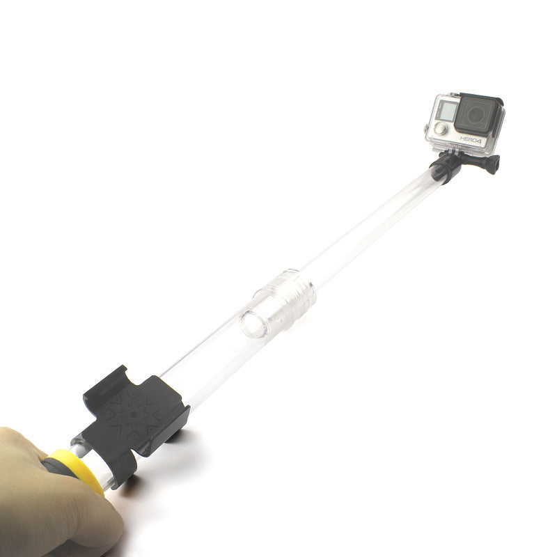 Appareils photo de sport Accessoires Telescopique Transparent Selfie bâton de plongée