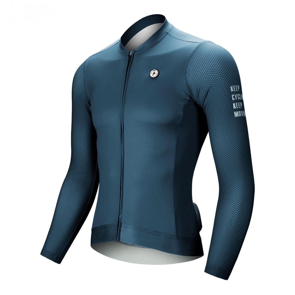Cycling Suit Long Sleeved Top UV résistant à l'humidité Wicking and Sweat Wicking