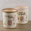 Cartoon trash can-coffee color-PP-26*28.5cm-1 piece