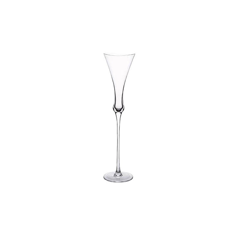 Flûtes de champagne en cristal avec une petite capacité conçue pour des parties élégantes et parfaites