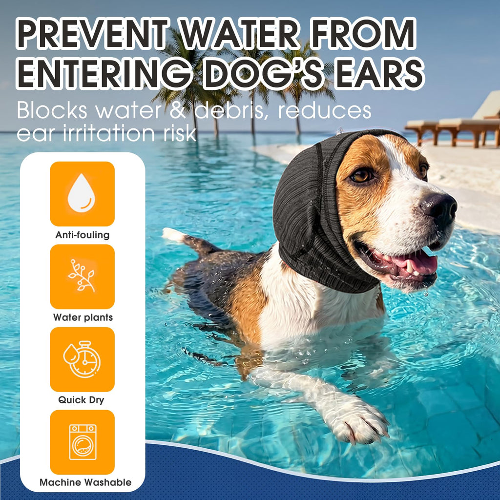 Couverture d'oreille pour chiens doux pour les bruits durs