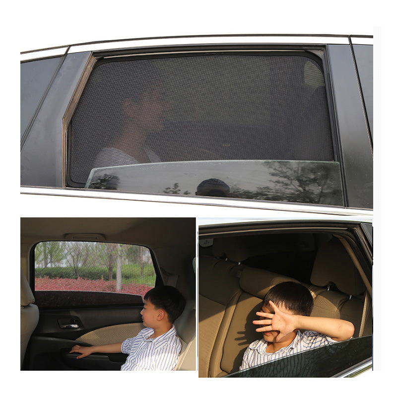 Rideau de voiture de l'ombre de soleil avant de verre