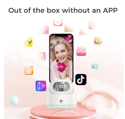 Téléphone mobile Selfie Stick 360 Degree Rotation Stand for Live Streaming