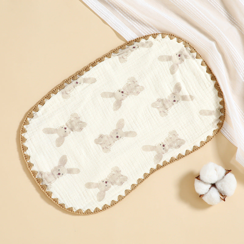 Oreiller plat en coton 10 couches bébé nouveau-né