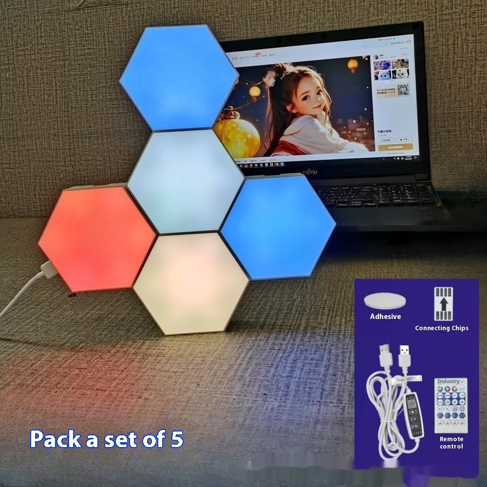Fond Mur Quantum Esports Atmosphere Light Strange Light Board