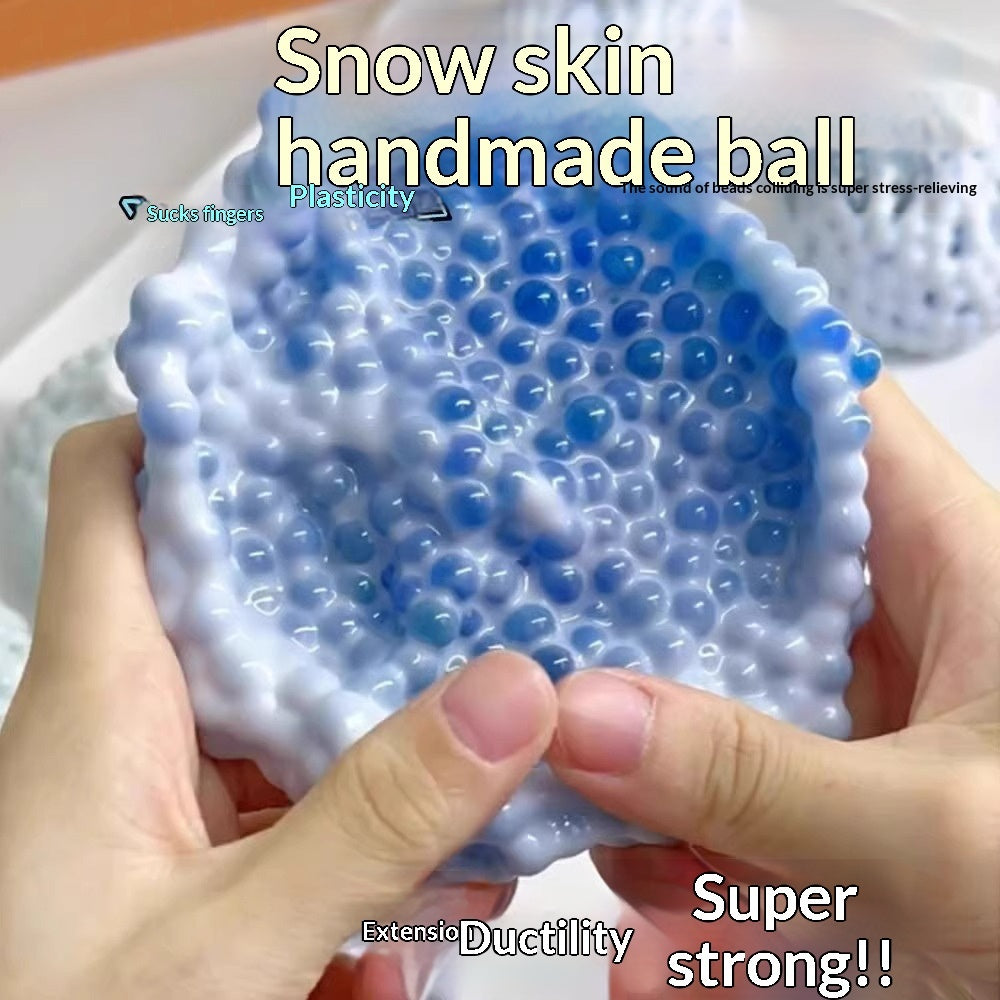 Squeeze-it Lait Skin Ball Jouet anti-stress