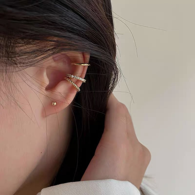 Clip d'oreille simple et exquis pour les femmes