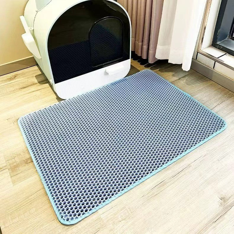 Double Layer EVA Cat Litter Mat Pet Pad