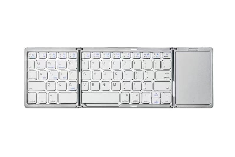 Trois claviers Bluetooth sans fil sans fil Touch Pad portable Tablette portable