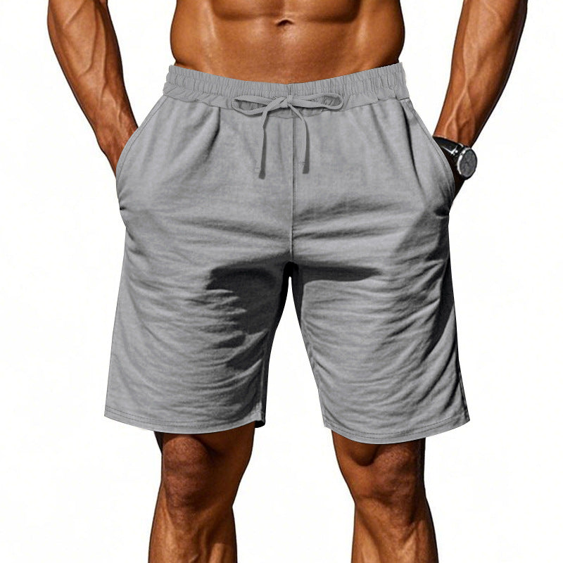 Short homme Summer Thin Beach Casual Loose Short cinq points Homme's Outer Wear