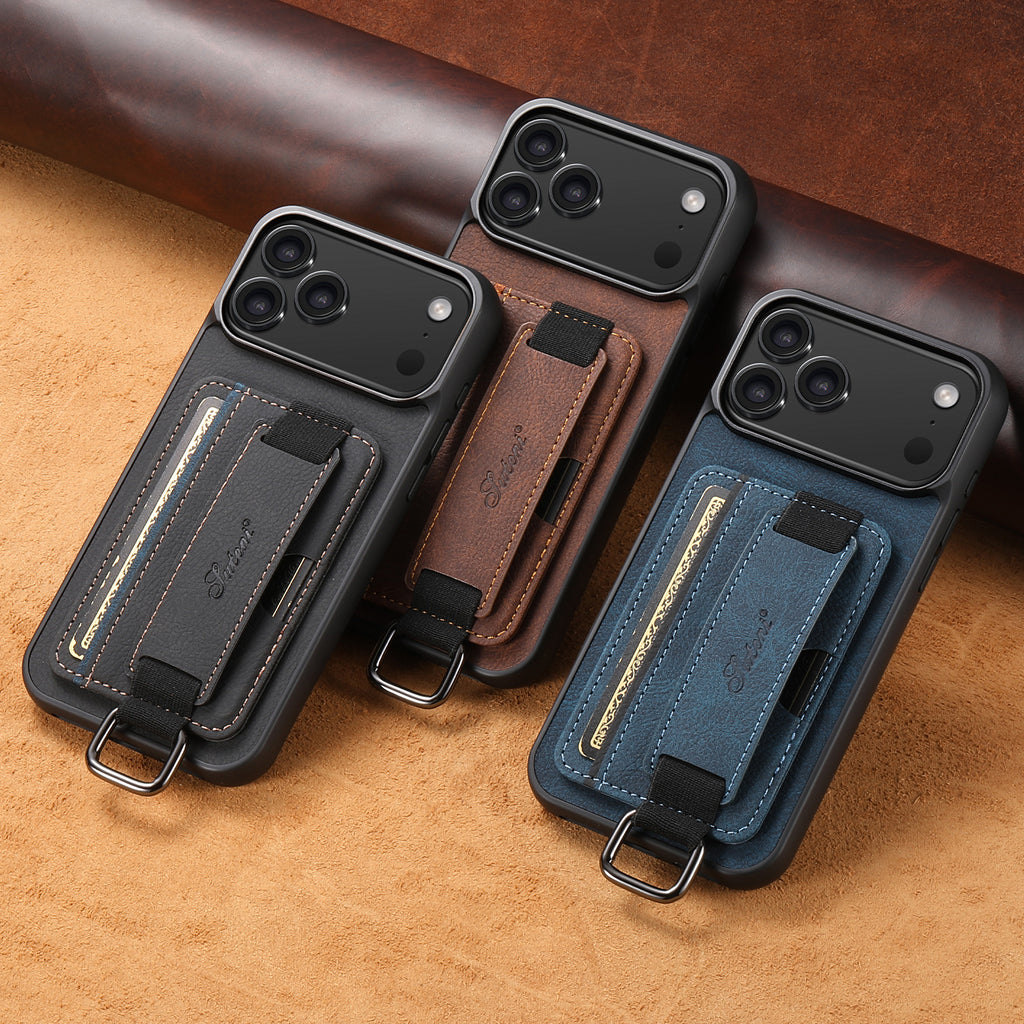 Carton de téléphone cas bracelet bracelet Google 9 étui en cuir protecteur