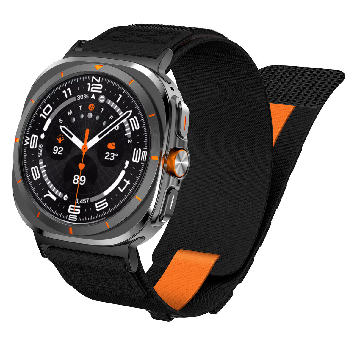 Applicable à Ultra Track Braid Rope Nylon Watchband
