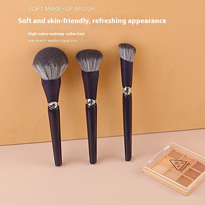 Portable Makeup Brush Suit Soft Coiffure Face Poudre