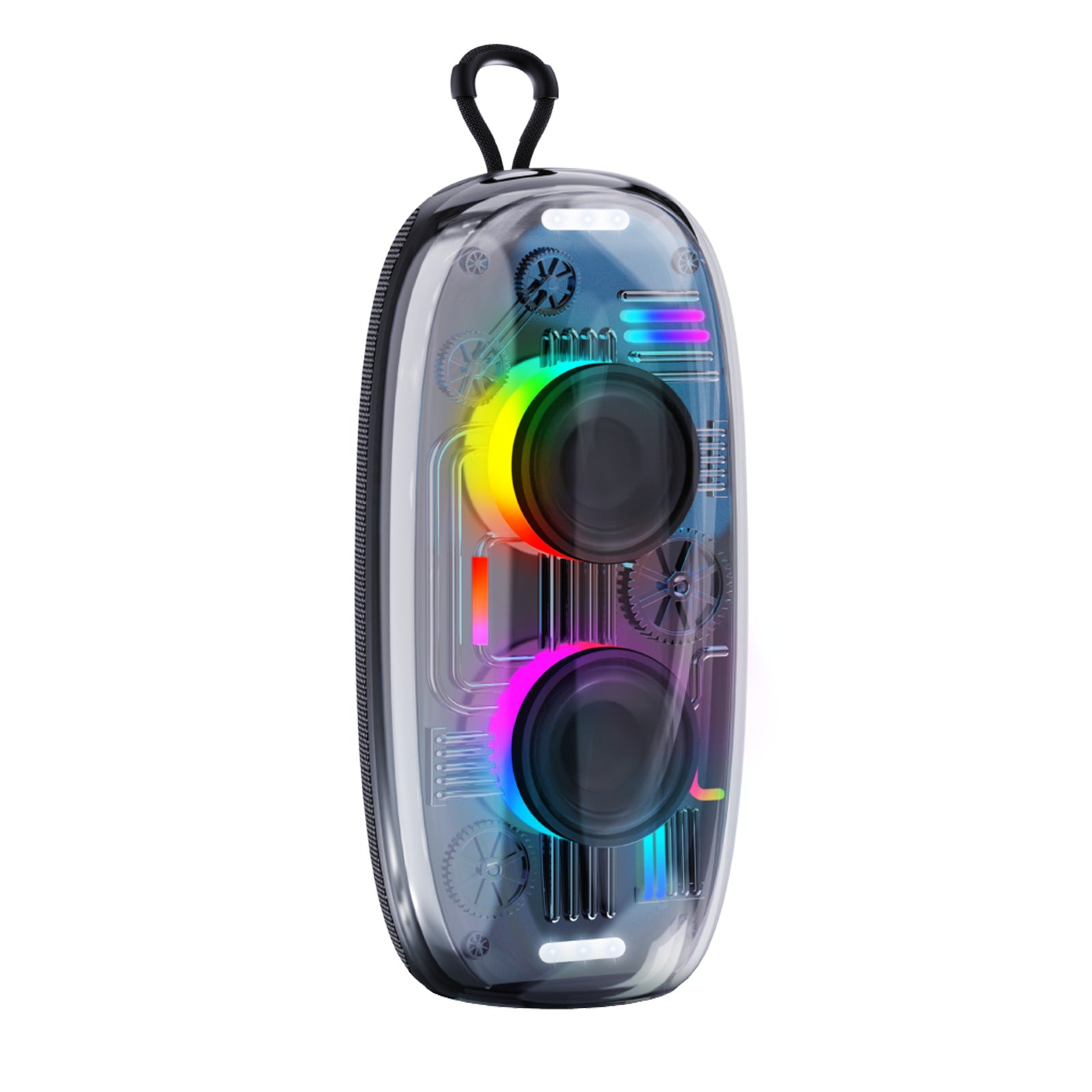 KP-825 Haut-parleur Bluetooth Best-Selling Cool RGB Éclairage ambiant Poignée extérieure portable Wa