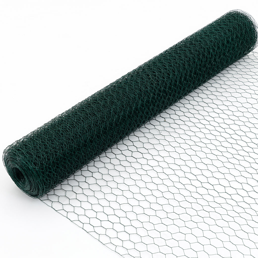 Fil de poulet vert hexagonal galvanisé de grande taille