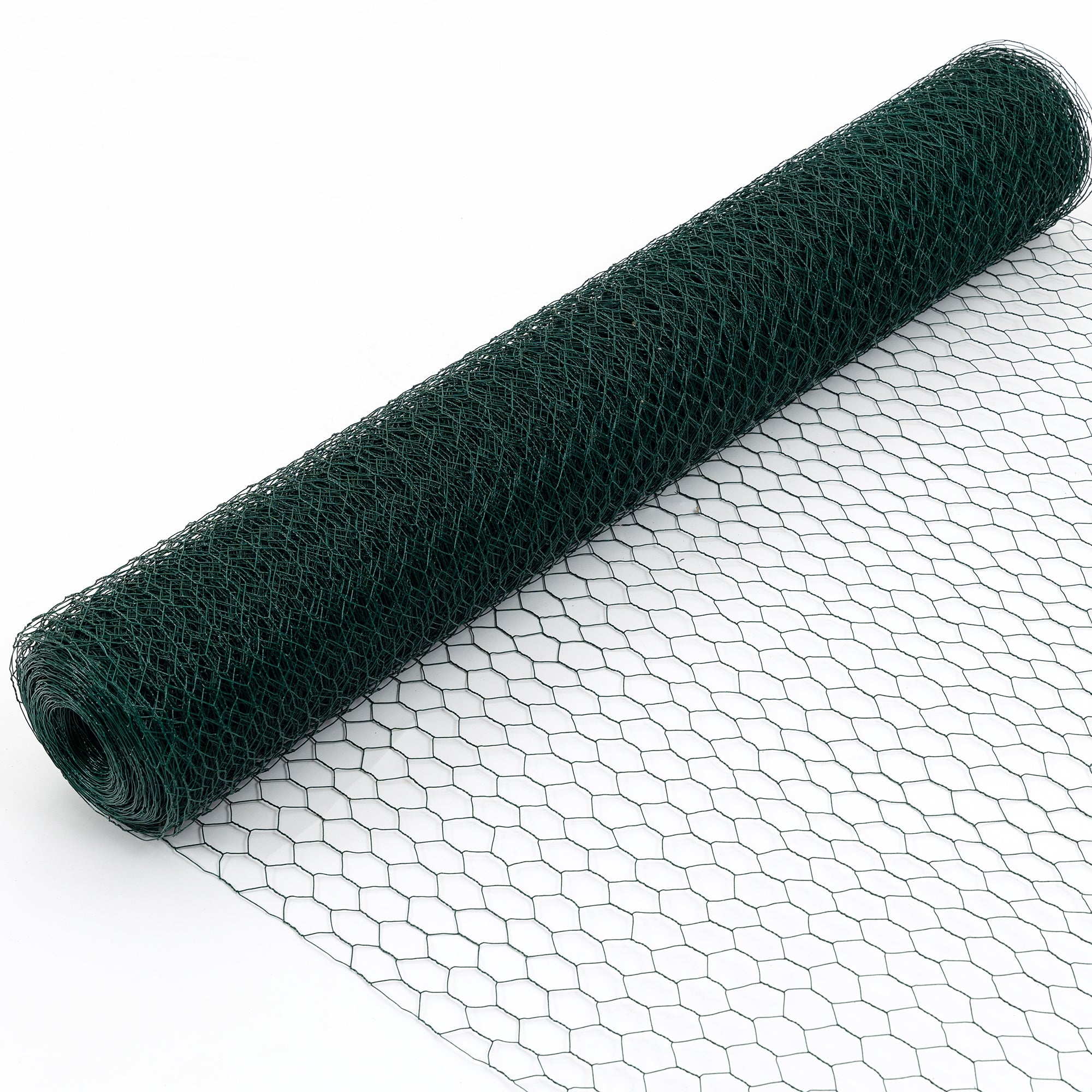 Fil de poulet vert hexagonal galvanisé de grande taille