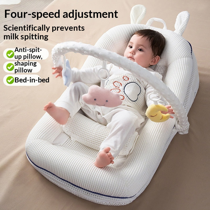Lit en lit anti-reflux pour la position en pente