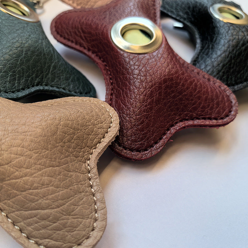 Porte-bags à déchets pour animaux de compagnie Design en cuir PU élégant