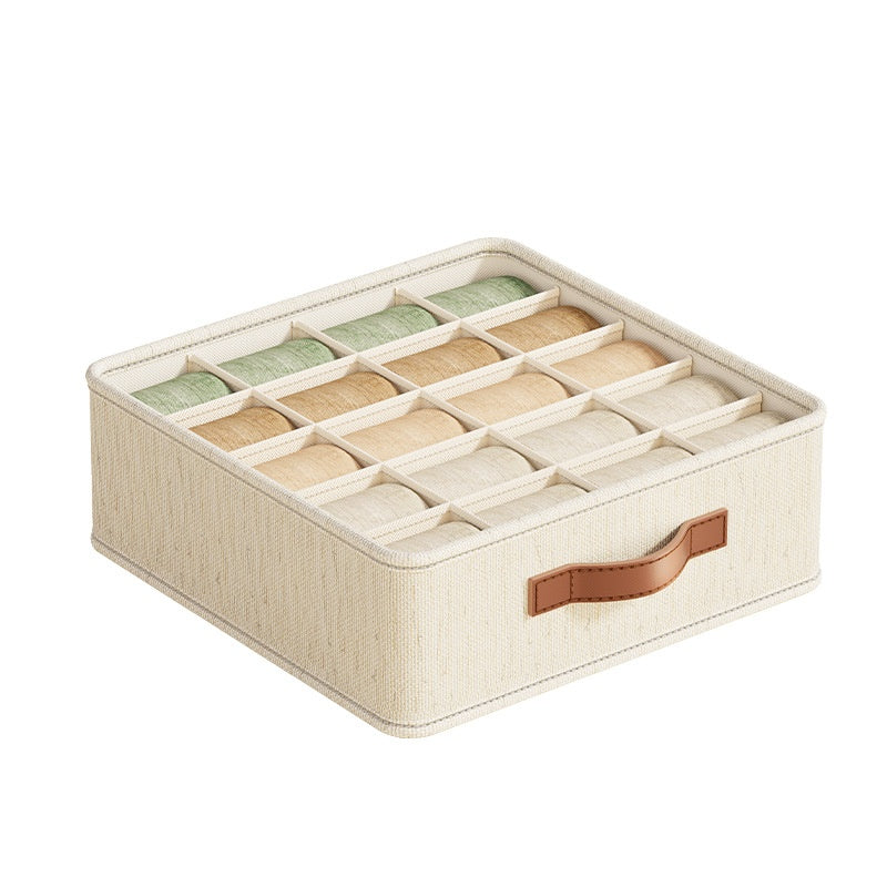 Maison multifonctionnelle Sous-vêtements Boîte de rangement Sous-vêtements Chambre Compartiment de tiroir