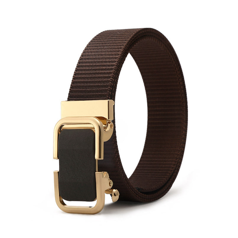 Ceinture pour homme en nylon sans dents