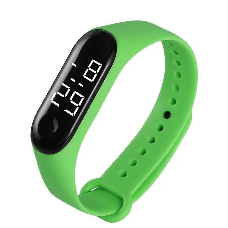 LED Sports Enfants Natation Waterproof Touch Montre électronique