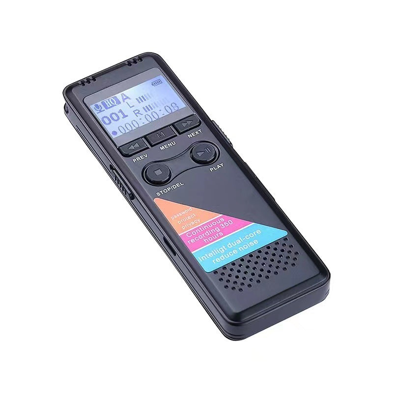 Anglais HD Réduction du bruit stylo d'enregistrement numérique MP3 lecteur grande capacité Portable Smart