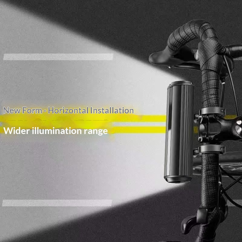 Lampe à vélo rechargeable en alliage d'aluminium