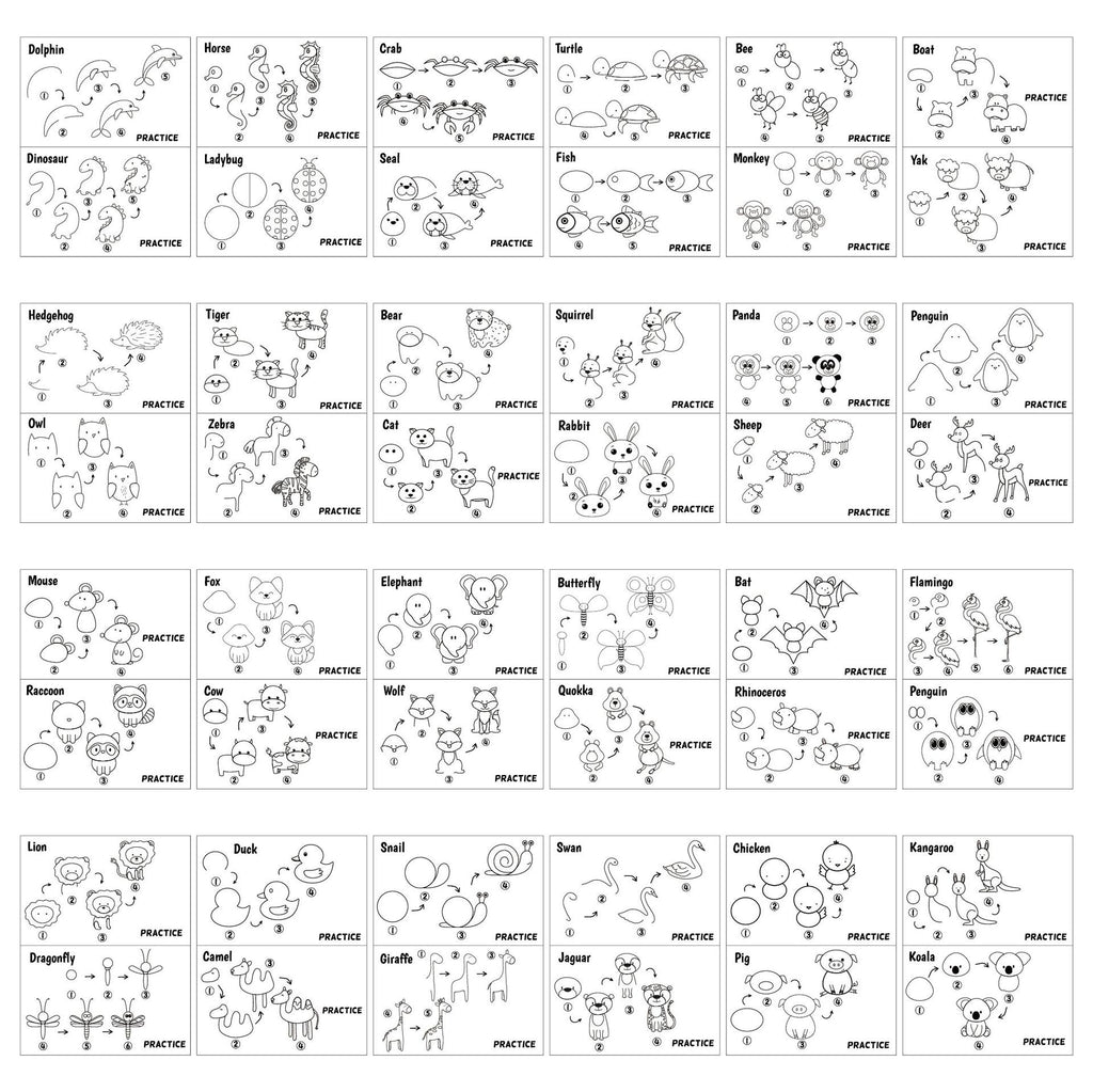 Livre de coloriage pour animaux pour enfants