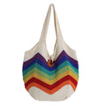 Summer Color-Block grande capacité meilleur-vendeur sous-arm-tote pour les femmes