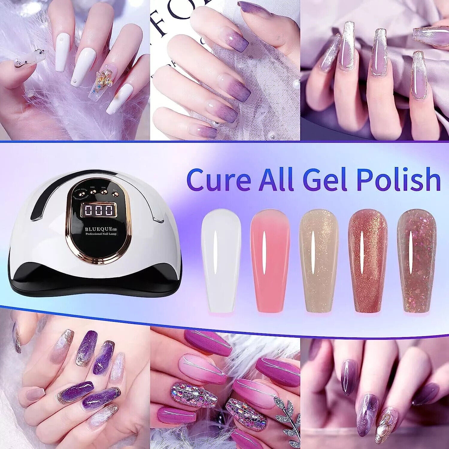 Professionelle UV-Nageltrocknerlampe Fr Acryl- Und Gel-Nagellack