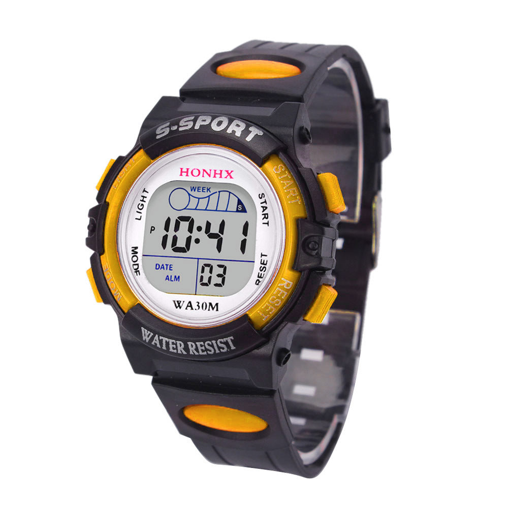 Étudiante Électronique Enfants Femmes Sport Watch