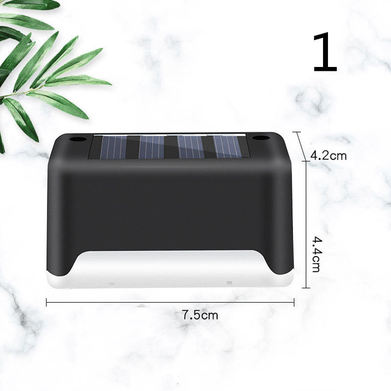 Mise à niveau de lampe solaire LED étanche lumières de pont solaire Solar Step lumière extérieure pour Pat
