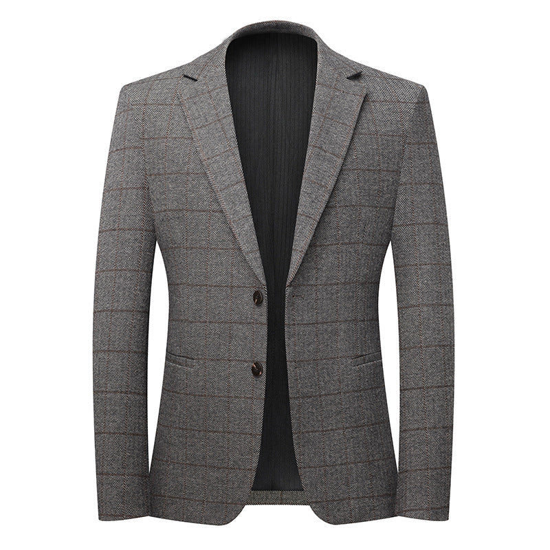 Costume casual homme Stretchy Costume tendance sans ride