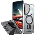 Bouclier boîtier de protection de téléphone objectif boîtier anneau magnétique