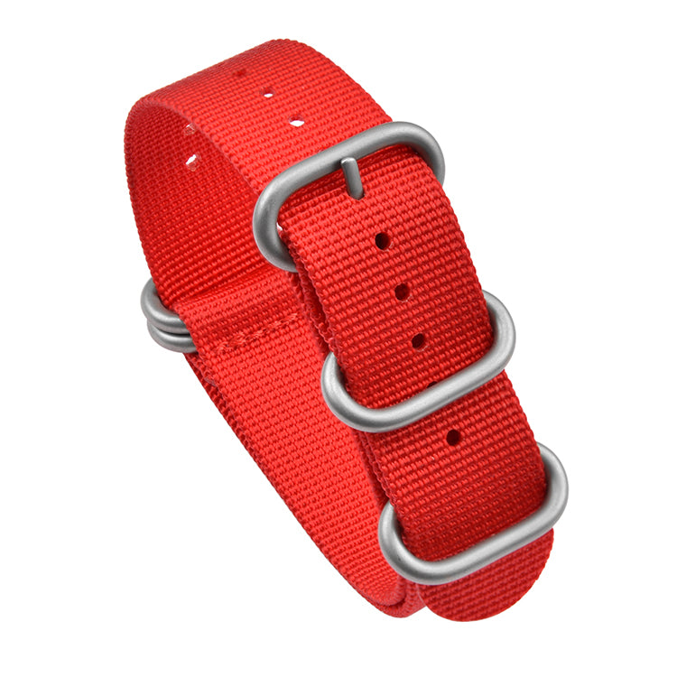 Portable Home Solid Color Nylon Toile Bracelet tissé
