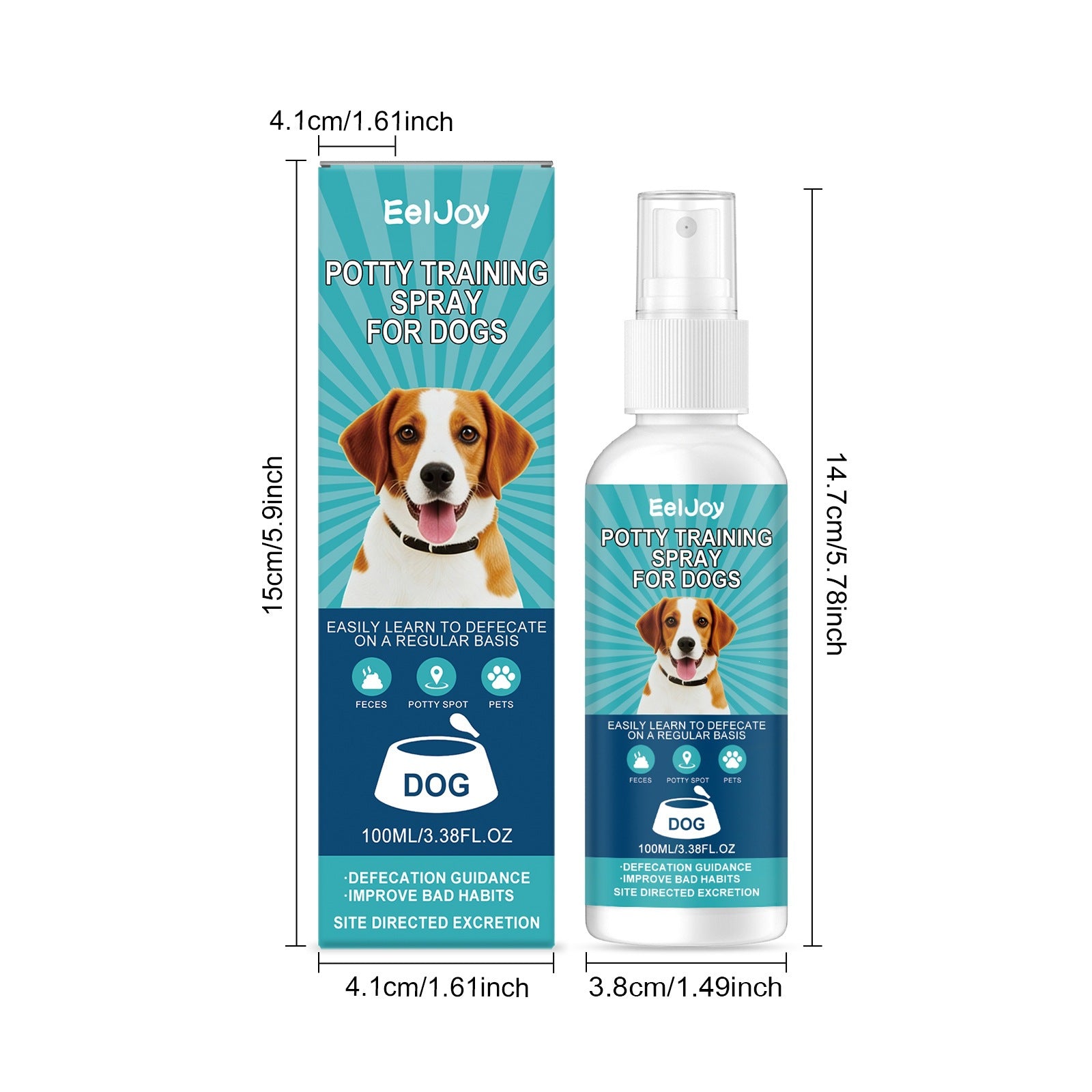 Vaporisateur d'entraînement pour chiens