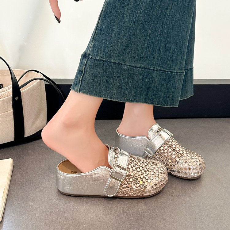 Mules d'orteils fermées pour femmes
