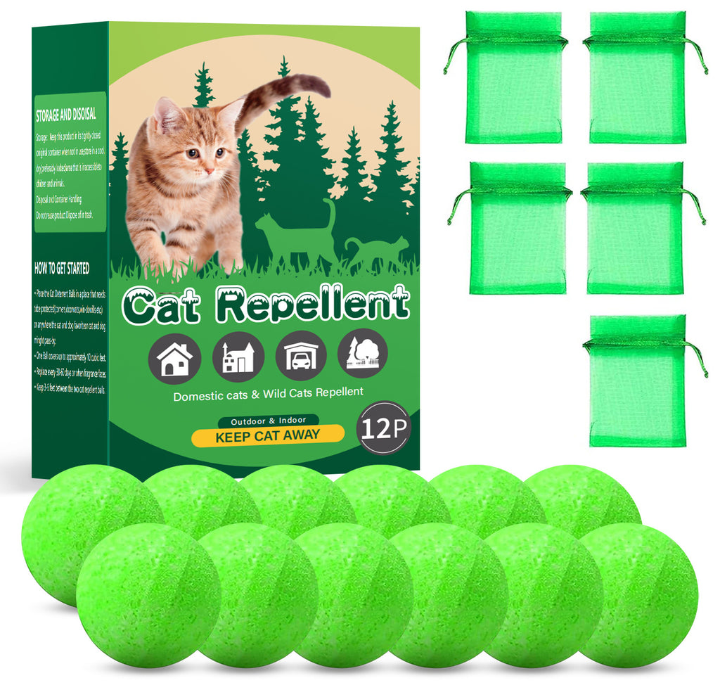 12 Pack Cat Repellent Outdoor