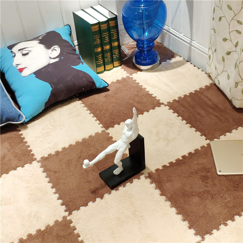 Tapis d'éponge encastrable en mousse composite pour les ménages
