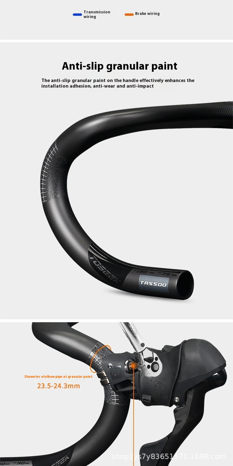 Poignée de vélo haut de gamme intégrée Carbon Fiber Road