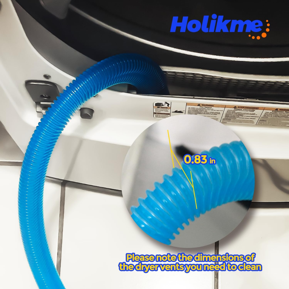 Kit de fixation aspirateur de nettoyage de l'aspirateur pour lave-linge bleu 31.5