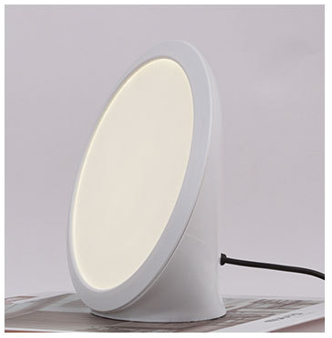 Lampe intelligente de protection des yeux ronds solaires